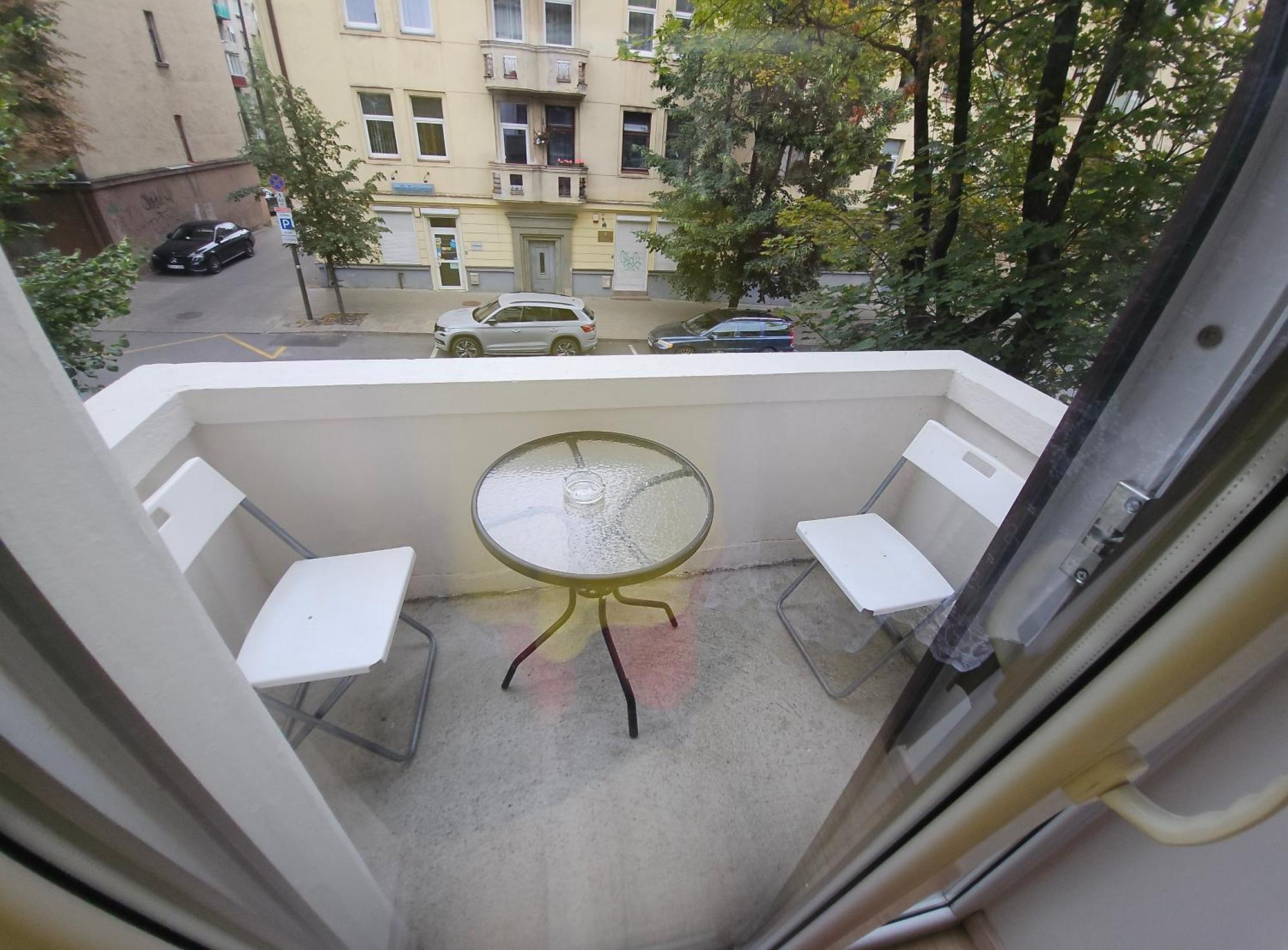 Kauno Apartamentai Su Balkonu Kowno Zewnętrze zdjęcie